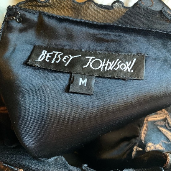 Betsey Johnson Burgundy Mini Dress - Picture 6 of 7